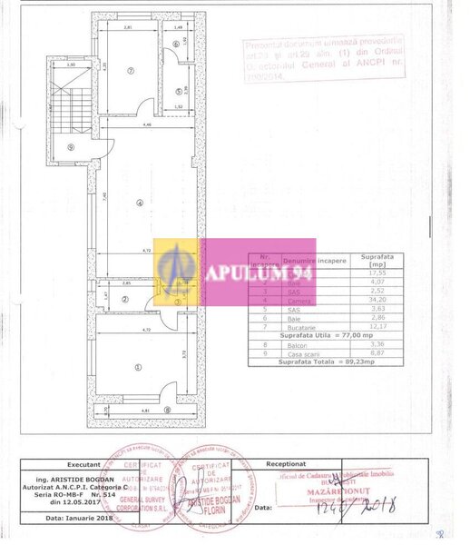 APARTAMENT 3 CAMERE | 90 mp | NEMOBILAT | DOROBANTI , Sector 1